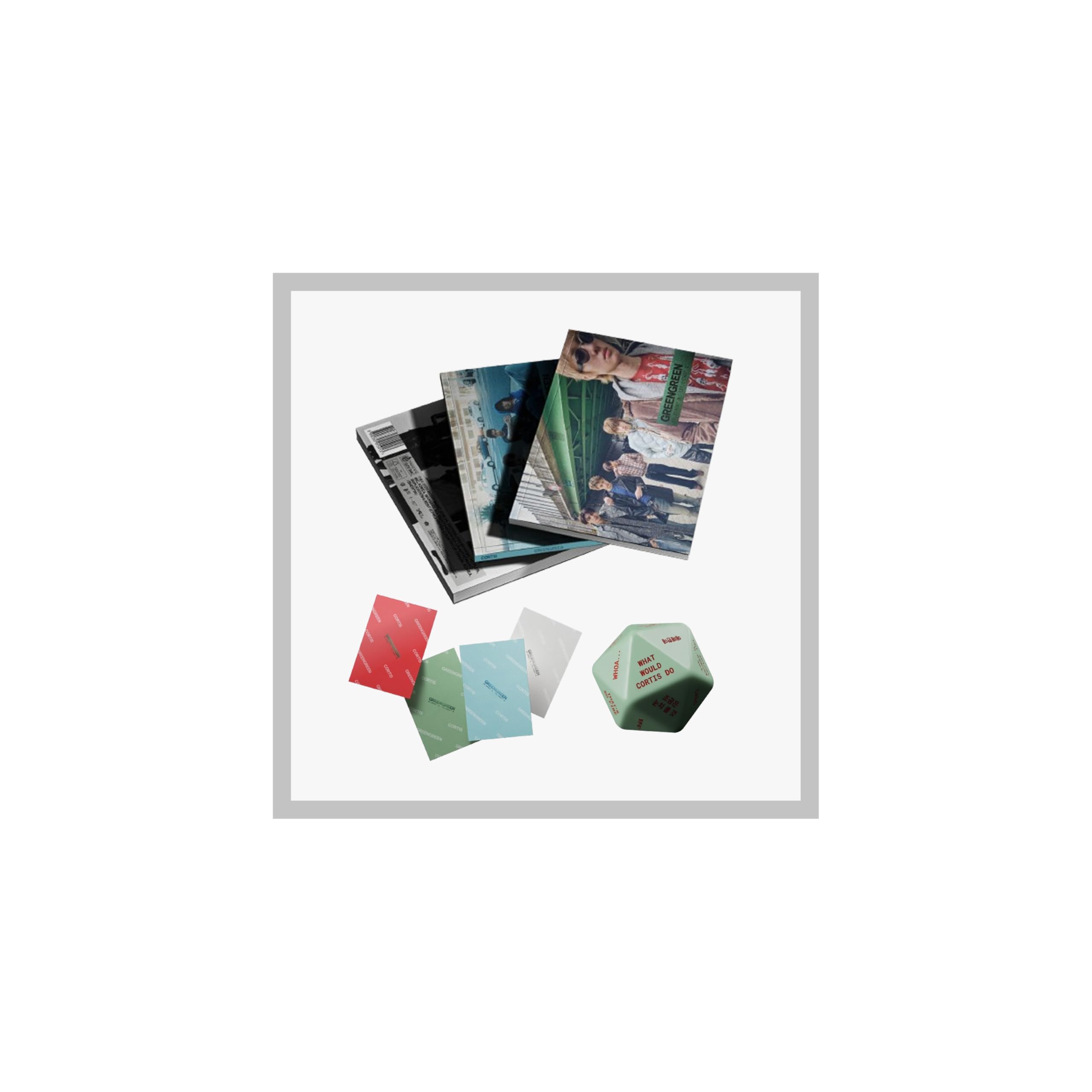 Amazon.co.jp: CORTIS GREENGREEN 2nd EP Album 8 Version Set